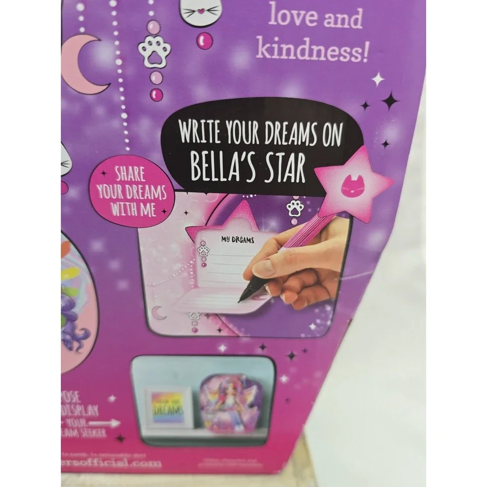 Moose Toys Dream Seekers Bella 14” Fairy Doll Pink Hair Wings New in Box